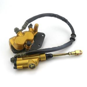 후방 유압 디스크 브레이크 마스터 실린더 켈리퍼 풋 하부 펌프 어셈블리 오프로드 오토바이용 110 125cc CRF50 70