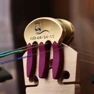 바이올린 사일런스 뮤트 비올라첼로 전문가용 금속 소음기 효적인 연습용 소음 감소 바이올린 초보자용 액