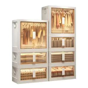 이동식옷장 수납장 접이식 원룸 장롱 조립 플라스틱