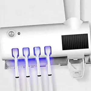 블랙 칫솔살균기 치약짜개 기 칫솔걸이 치약디스펜서