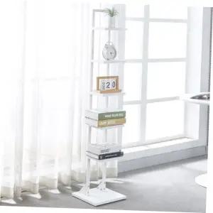 피규어정리대 플레어 스탠딩 인테리어 북선반 책정리선반 화이트