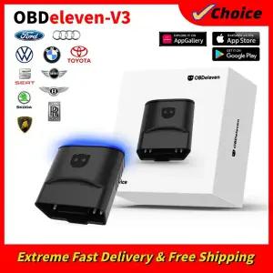 호환 100% OBDeleven 3 디바이스 프로얼티밋 OBD2 블루투스 스캐너 OBD 일레븐 V3 도구 포드 그룹 미국 모