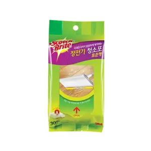 SE 3M 정전기 청소포 표준형 30P/대형/부직포/밀대/청소기/먼지/제거/더블액션/바닥/걸레/특대형/스카트