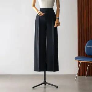 (안나앤모드) youstin 매끈 투핀턱 슬랙스[팬츠ED379]