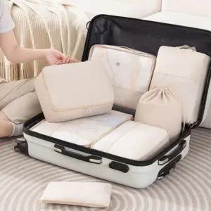 캐리어 캠핑 정리 백인백 가방 짐싸기 여행 파우치 7종