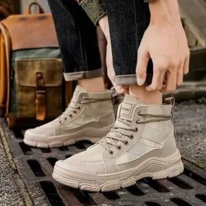 남자워커 어반 트랙 하이탑 남성 2컬러 워커