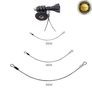 20cm30cm60cm80cm 스테인레스 스틸 매는 밧줄 테더 yi 4K Gopro Hero 11 10 9 8 7 SJCAM sj4000 액션 카메