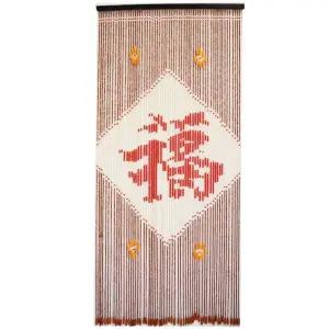 대나무발 중문 커튼 가림막 가리개 방문 비즈 파티션 현관발 구슬 주방