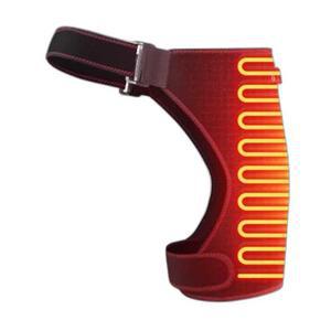 고 찜질기 온열 안마기 완하 복부 자동 블랙 허벅지 허리 5V 림프