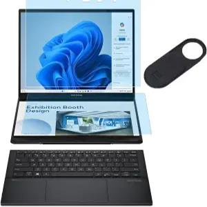 2025-2024 ASUS 젠북 듀오 2-in-1 노트북 듀얼 14인치 OLED(UX8406) 안티 블루라이트 글레어 UV 필터 눈의