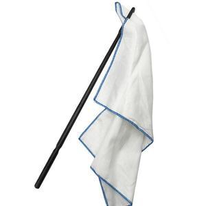 플루트 청소 세트 막대 및 천 목관 악기 부품 클리너 스틱 초보자를위한 닦는