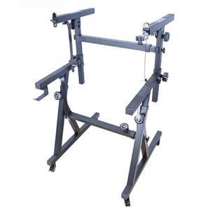 전자 피아노 스탠드 2단 건반 레이어 이동식 블랙 거치대 BSZ02 키보드 더블