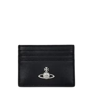 비비안웨스트우드 26SS 블랙 ORB 플랫 카드지갑 54030004W S0026 N401