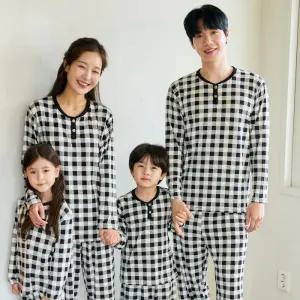 [별별모아]가족 커플 주니어 아동 피치기모잠옷  극세사 수면 (9083481A)