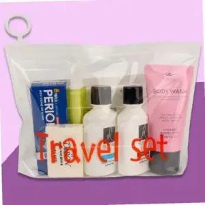 세면도구 휴대용 구강관리 여행용 세안도구 파우치 포함