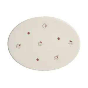 블루마마 유아 캐릭터 흡착 식판 뚜껑 세트 토끼크림 BNA