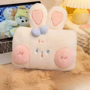 충전식 온수팩 손난로 물주머니 러블리 여자 플란넬 곰돌이 주머니 충전식