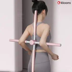 (개별박스포장) 십자 스트레칭봉 요가봉 밸런스스틱 운동봉 등