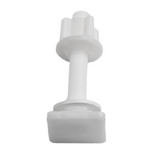 1세트 플라스틱 변기 경첩 수리 볼트 피팅 나사 와셔 키트 뚜껑 액세서리 가정용 교체