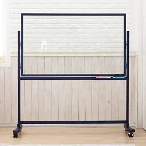 [휴그린][휴그린]이동식 투명유리칠판 1500x900