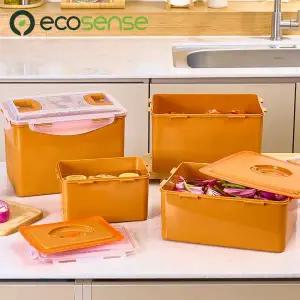 에코센스 김치통 진공 황토 밀폐용기 누름이 누름독 4.3L X2 MNA