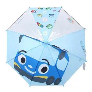 타요 40 큐트 입체 안전 우산투명장 어린이 캐릭터 버스 3세 4세 남아 접이식 예쁜 초등학생