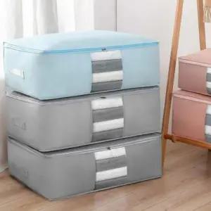 대용량 옷 정리함 가방 특대형 패딩 투명 이불 보관팩