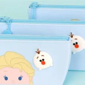 ( )디즈니 겨울왕국 조이 실리콘 멀티 펜슬케이스 펜슬 파우치 필통 초등 중등 학생 입학