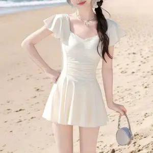 셔링 하트넥 원피스 수영복 여성용 예쁜 스윔웨어