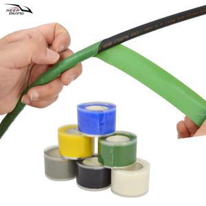 1롤 150CM x 2.5CM 카누 용 실리콘 그립 테이프 드래곤 보트 패들 자체 고정 접착 낮은 호스 다이빙 액세서