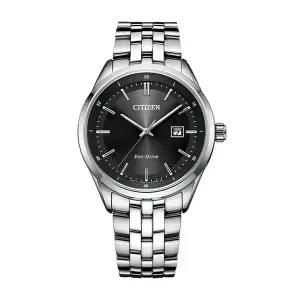 시티즌 BM7250-56E 에코드라이브 블랙 다이얼 남성 메탈 시계