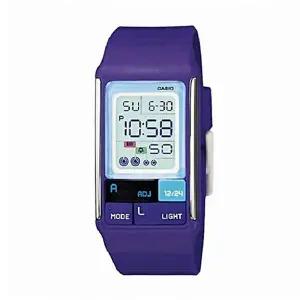 카시오 LDF-52-6A 팝톤 듀얼타임 알람 디지털 여성 우레탄 시계