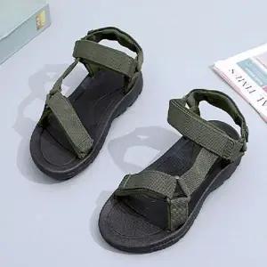 [에이치플러스몰]남성 데일리 샌들 슬리퍼 편안한 여름 외출용 신발 트렌디 슈즈