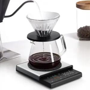 핸드드립 바리스타 저울 물vs커피 원두 비율 자동측정 에스프레소