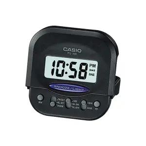 카시오 PQ-30B-1D 전자 탁상시계 여행용 알람시계