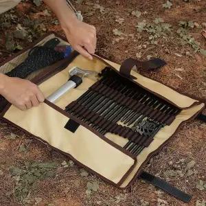 JAMIROWN 캠핑 롤 팩가방 파우치 단조팩 수납 가방