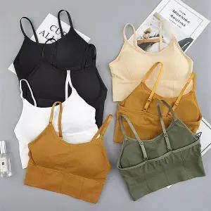 밴딩와이드브라캡 이너 여자 언더 나시 망고나시 여성 쿨 이지 탑