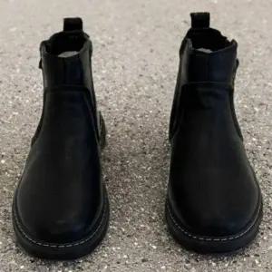 [RIZPICK]남성 데일리 기모 첼시 부츠 겨울 방수 내피 보온 장화