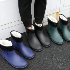 [RIZPICK]남성 방한 털부츠 겨울 신발 보온 털신 털운동화 TAIN13 280mm