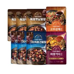 차오차이 짜장&요리소스 4종세트