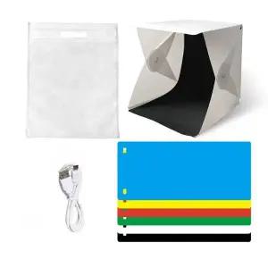 뒷배경촬영박스 제품 사진박스 컴팩트한 휴대보관 미니스튜디오