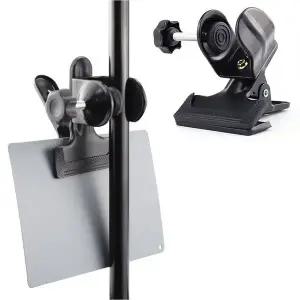 [골드스마일]방송 촬영 크로마키 배경 스크린 U자형 클램프 집게 거치대