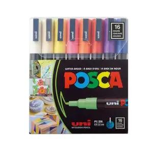 미쯔비시 EA93HV25 유니 포스카 마카 3M 16색