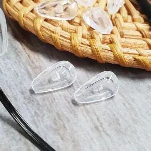 안경 코 받침 나사형 소형 안경부자재 안경수리 안경코패드 실리콘코받침