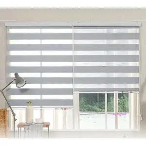 콤비블라인드 브라인드 거실 베란다 창문 햇빛 가리개 블라인더 창틀 주방 셀프 사무실 화이트 홈인테리어g