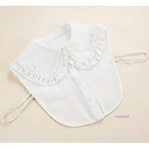 페이크카라 넥케이프 넥카라 이중 레이어드 셔츠 탈부착 이너yza323