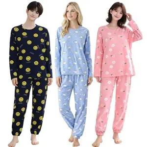 [셀러허브 패션]제니유 여성 긴팔 홈웨어 잠옷세트 파자마 빅사이즈 (47218652)