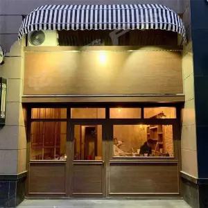 접이식 천막 어닝 테라스 비가림막 차양막 입구