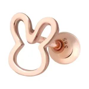 [미니아트] 14K GOLD 데일리 레빗 금 피어싱 귓바퀴 연골 귀걸이