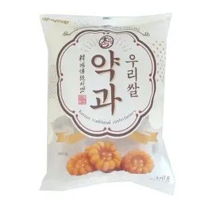 아리랑 한입참 우리쌀 미니약과 340g x 10개입 1박스 미나약과 한과세트 한과선물